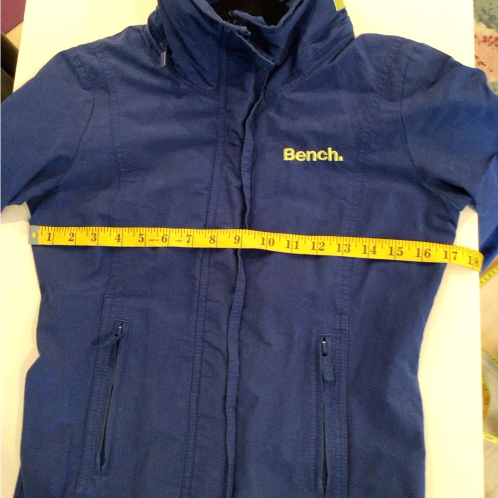Bench Navy Jacket with Lime Highlights - Picture 3 of 8